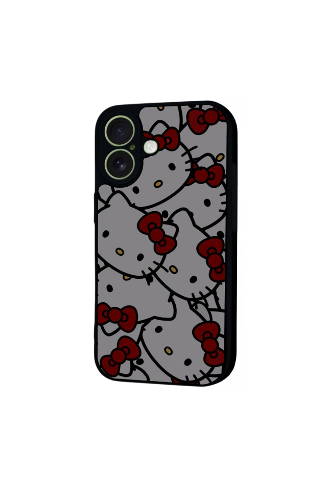 iPhone 17 Uyumlu HelloKitty Tasarımlı Glossy Premium Kılıf