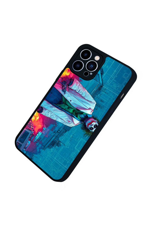 iPhone 12 Pro Max Uyumlu Joker Tasarımlı Glossy Premium Kılıf
