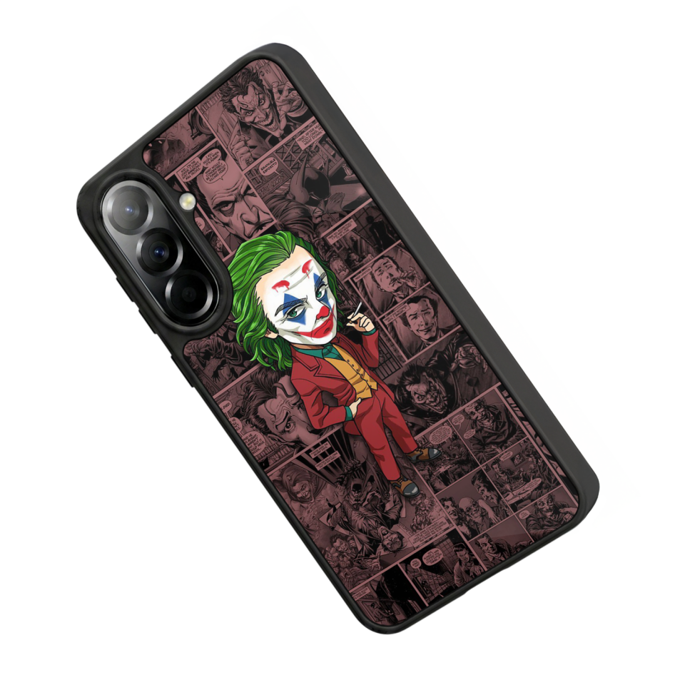 Samsung Galaxy A57 Uyumlu Joker Tasarımlı Glossy Premium Kılıf