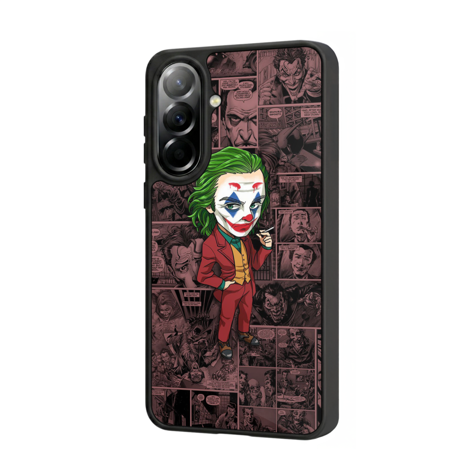 Samsung Galaxy A57 Uyumlu Joker Tasarımlı Glossy Premium Kılıf