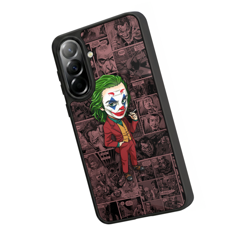 Samsung Galaxy A57 Uyumlu Joker Tasarımlı Glossy Premium Kılıf