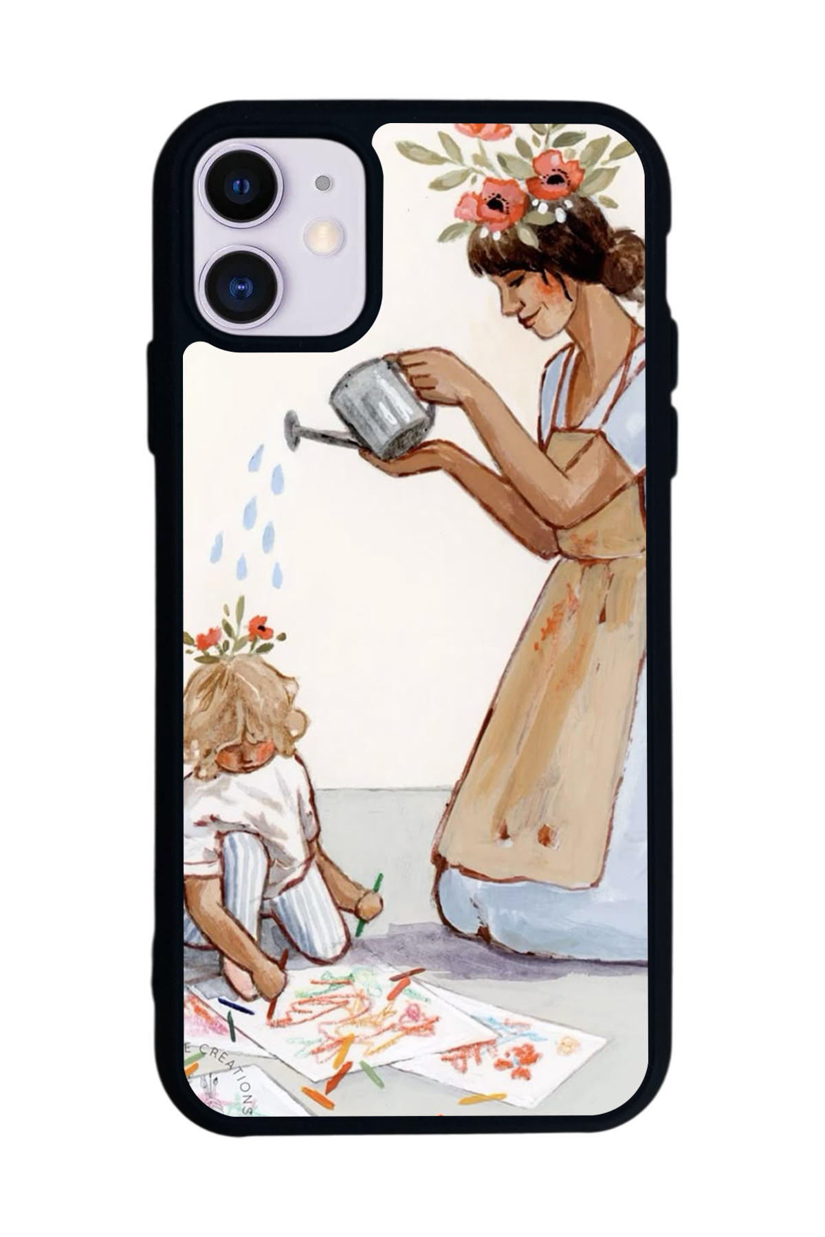 iPhone 11 Uyumlu Kalp Love Tasarımlı Glossy Premium Kılıf