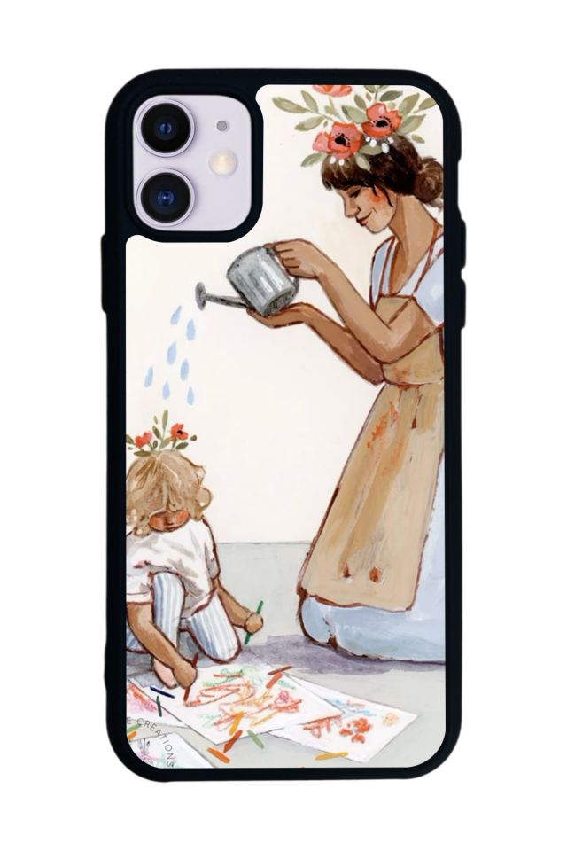 iPhone 11 Uyumlu Kalp Love Tasarımlı Glossy Premium Kılıf