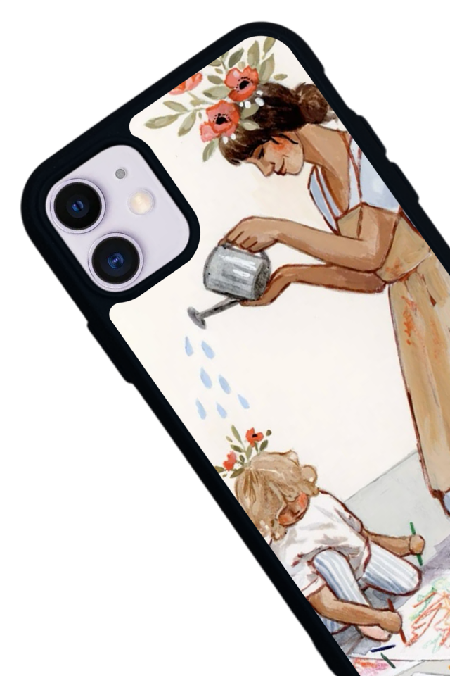 iPhone 11 Uyumlu Kalp Love Tasarımlı Glossy Premium Kılıf