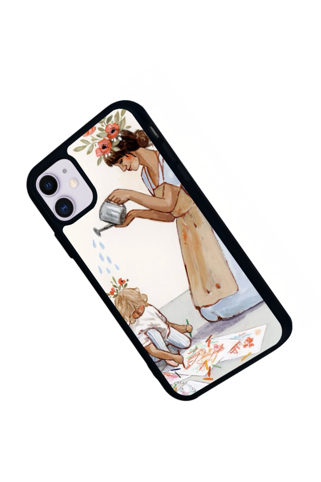 iPhone 11 Uyumlu Kalp Love Tasarımlı Glossy Premium Kılıf