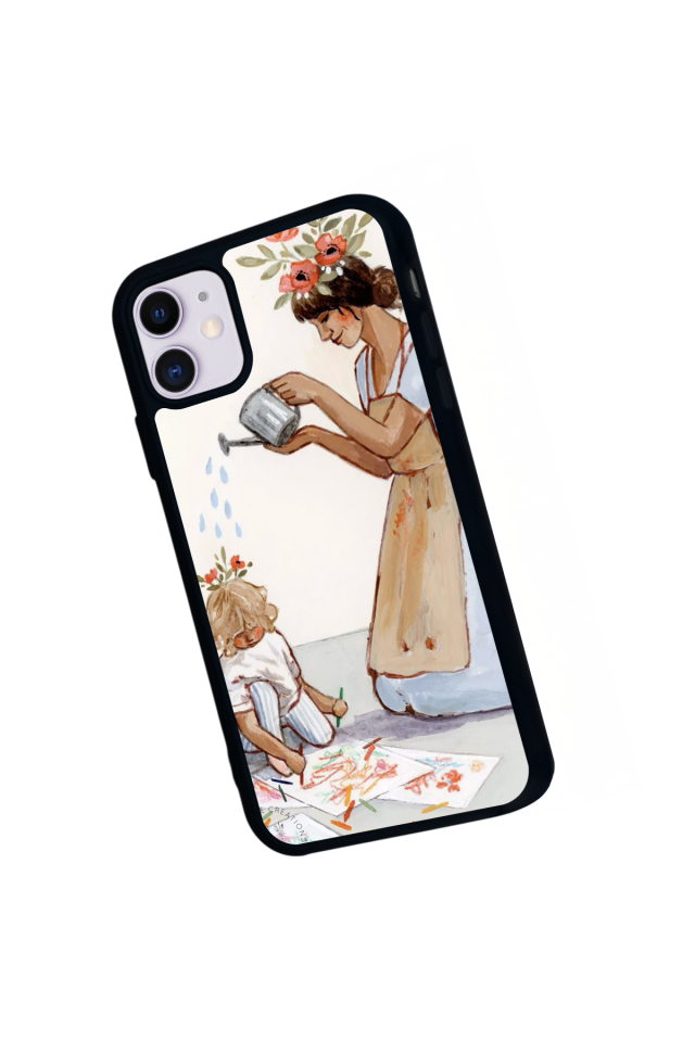 iPhone 11 Uyumlu Kalp Love Tasarımlı Glossy Premium Kılıf