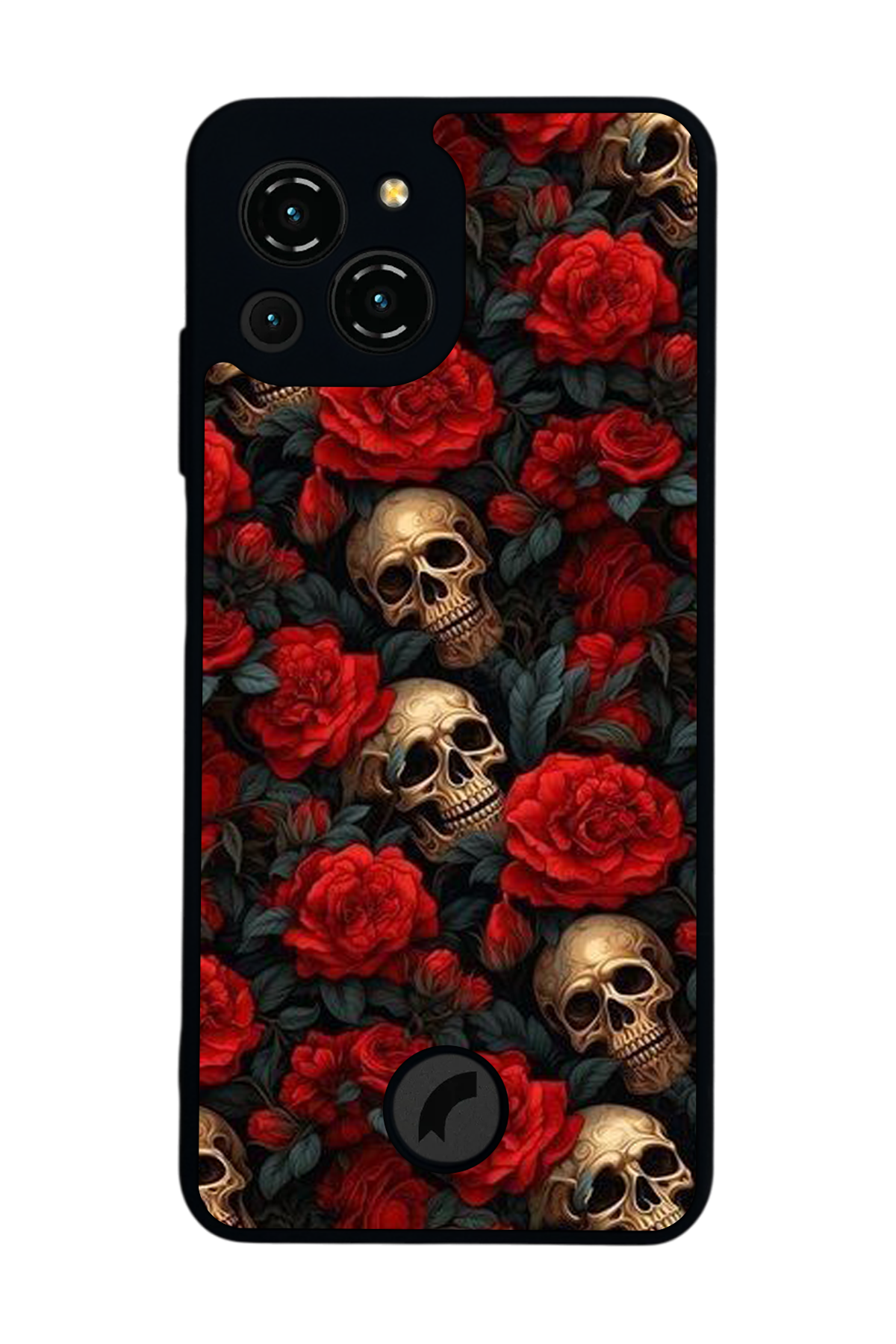 Reeder S23 Pro Max Uyumlu KuruKafa Tasarımlı Glossy Premium Kılıf