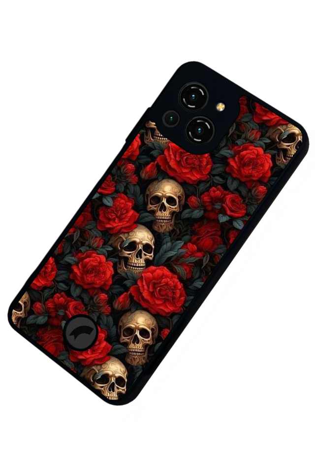 Reeder S23 Pro Max Uyumlu KuruKafa Tasarımlı Glossy Premium Kılıf