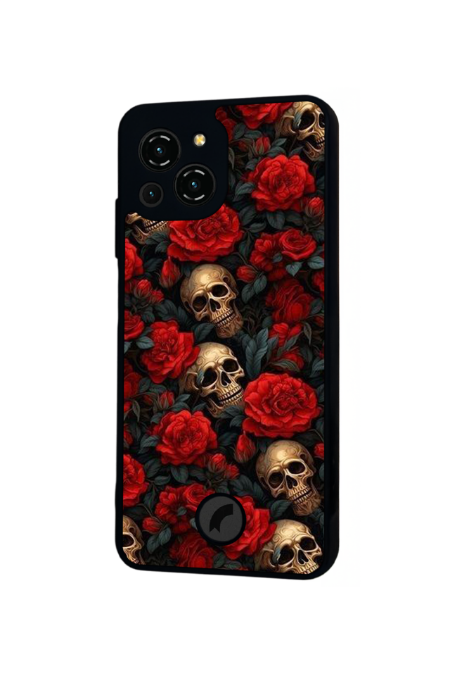 Reeder S23 Pro Max Uyumlu KuruKafa Tasarımlı Glossy Premium Kılıf