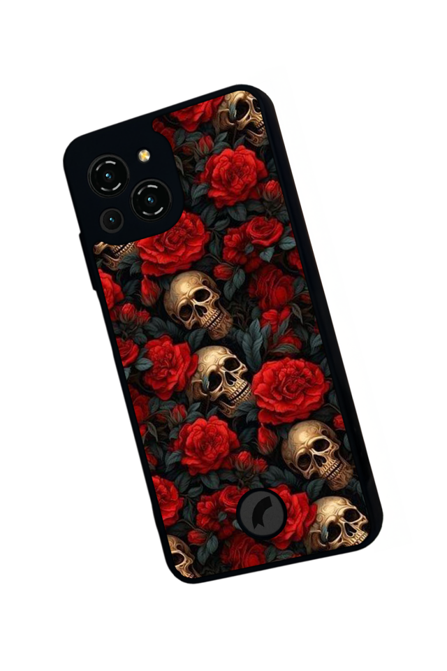 Reeder S23 Pro Max Uyumlu KuruKafa Tasarımlı Glossy Premium Kılıf