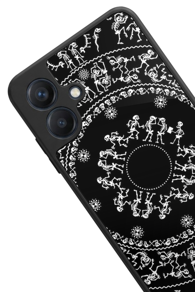 Samsung Galaxy A07 Uyumlu Mandala Tasarımlı Glossy Premium Kılıf