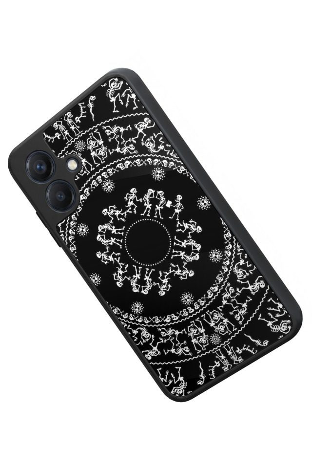 Samsung Galaxy A07 Uyumlu Mandala Tasarımlı Glossy Premium Kılıf