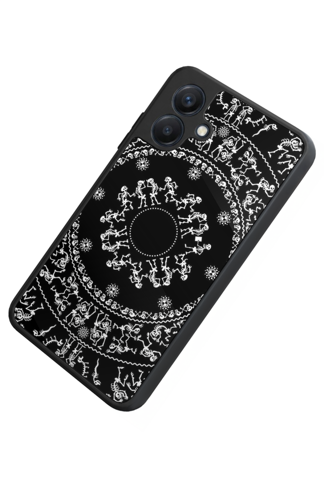 Samsung Galaxy A07 Uyumlu Mandala Tasarımlı Glossy Premium Kılıf