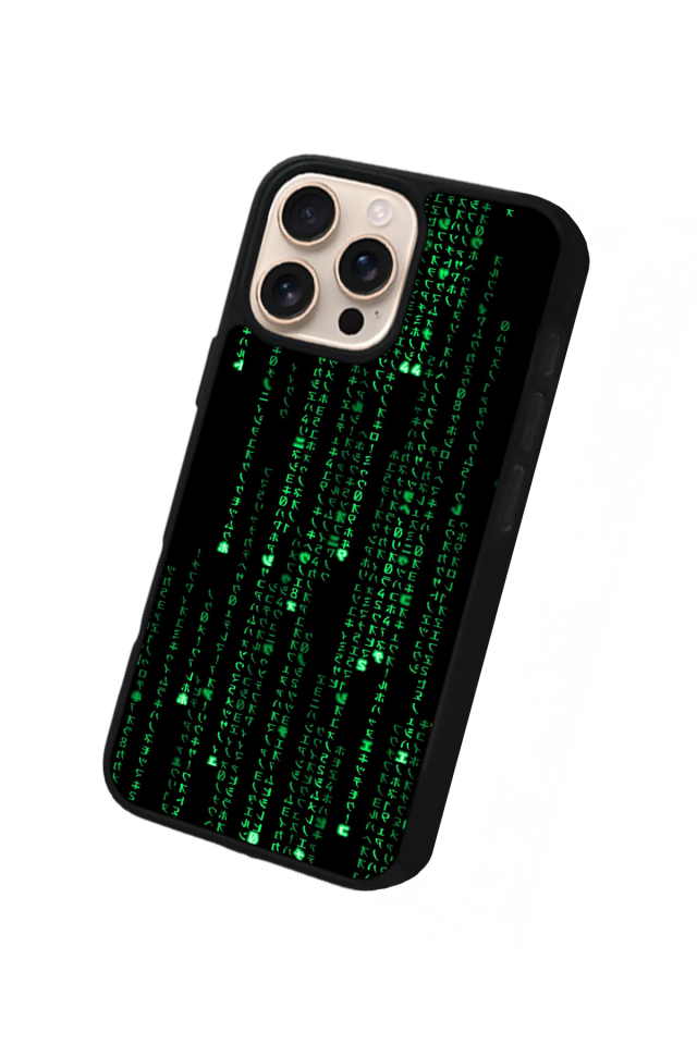 iPhone 16 Pro Uyumlu MatriiPhone 16 Pro Tasarımlı Glossy Premium Kılıf