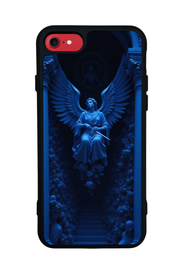 iPhone 7 Uyumlu Melek Tasarımlı Glossy Premium Kılıf