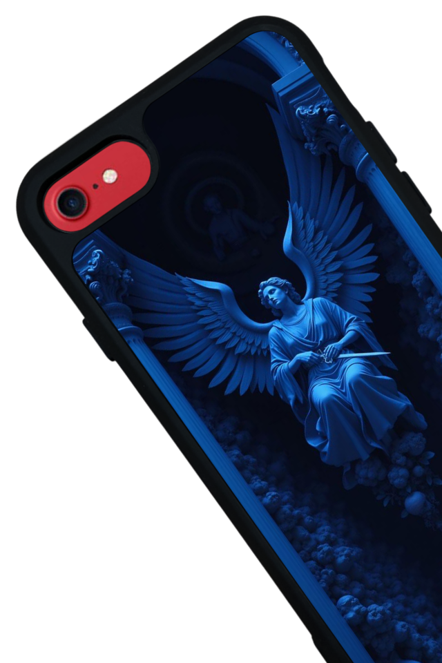 iPhone 7 Uyumlu Melek Tasarımlı Glossy Premium Kılıf