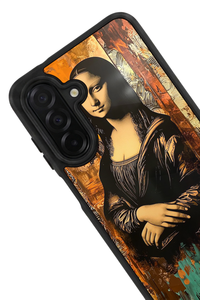 Samsung Galaxy A56 Uyumlu Monalisa Tasarımlı Glossy Premium Kılıf