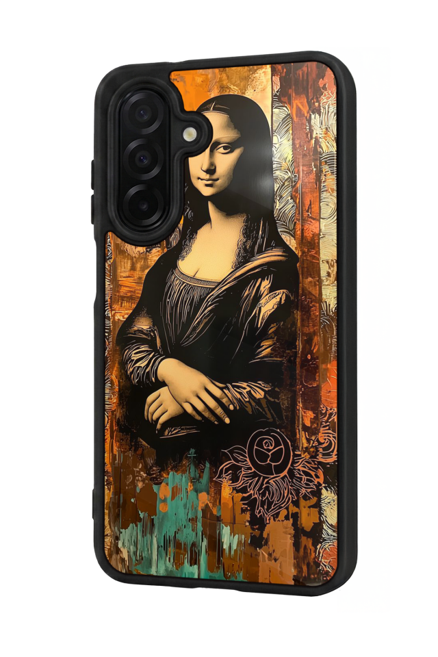 Samsung Galaxy A56 Uyumlu Monalisa Tasarımlı Glossy Premium Kılıf