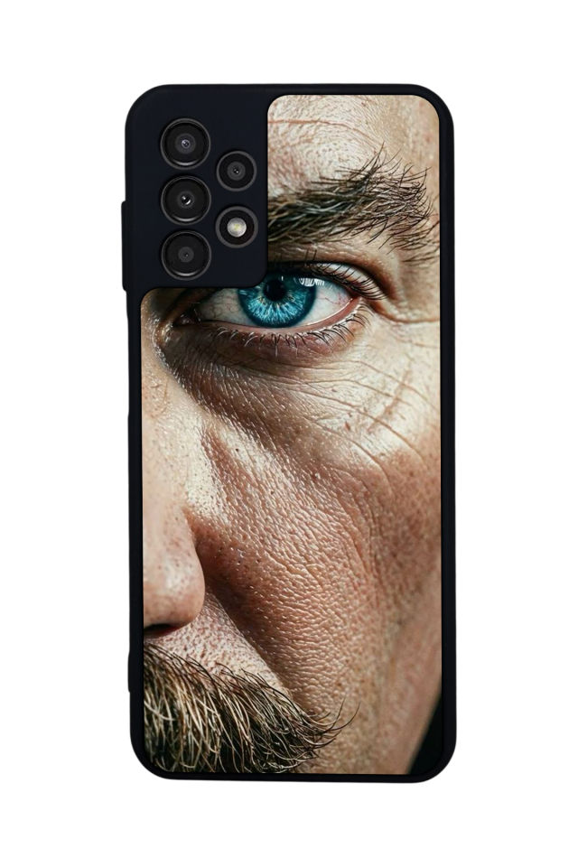 Samsung Galaxy A23 Uyumlu Mustafa Kemal Ataturk Tasarımlı Glossy Premium Kılıf