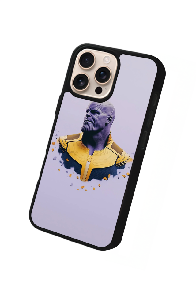 iPhone 14 Pro Max Uyumlu Thanos Tasarımlı Glossy Premium Kılıf