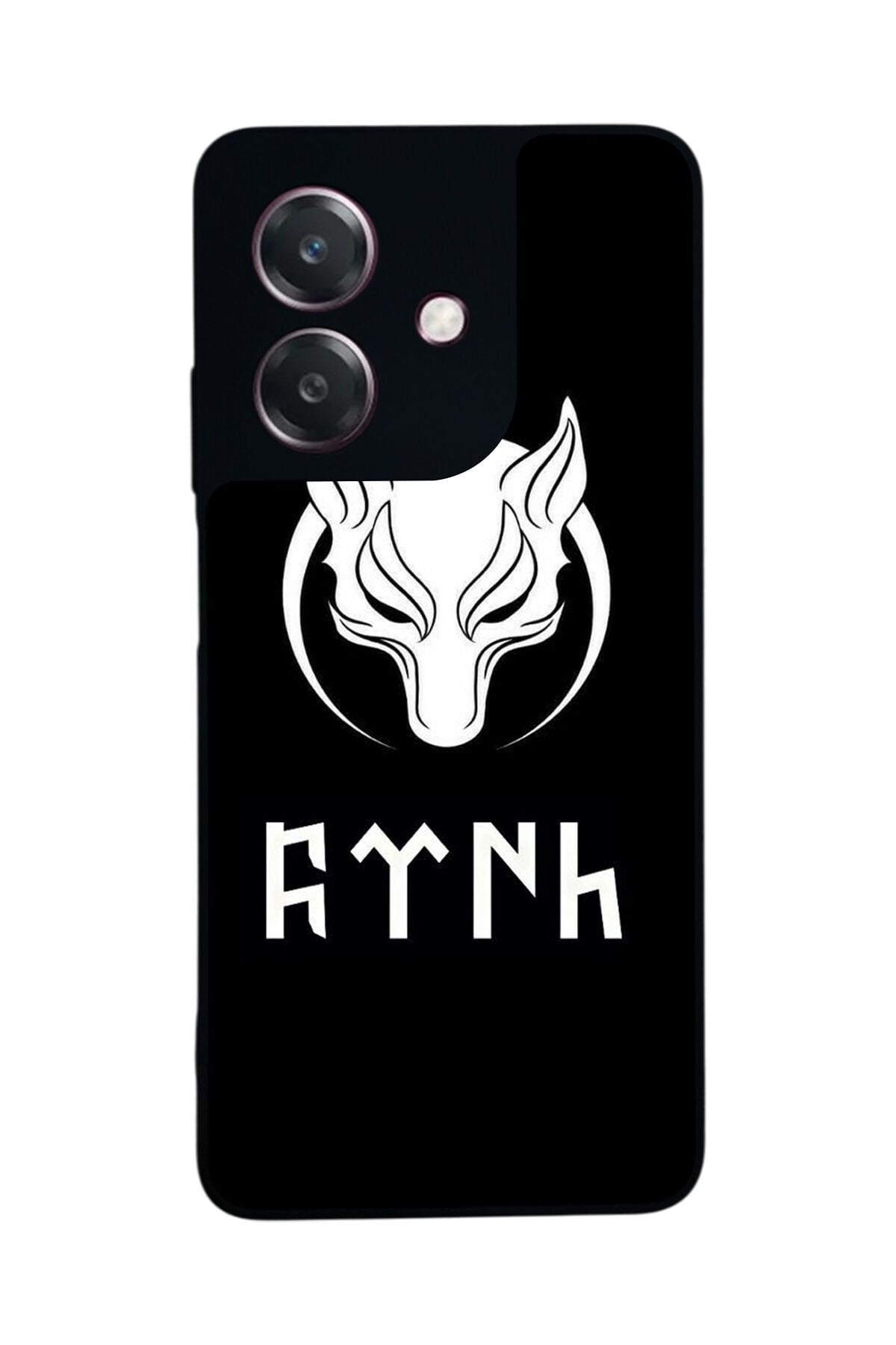 Oppo A3 5G Uyumlu Bozkurt Tasarımlı Glossy Premium Kılıf