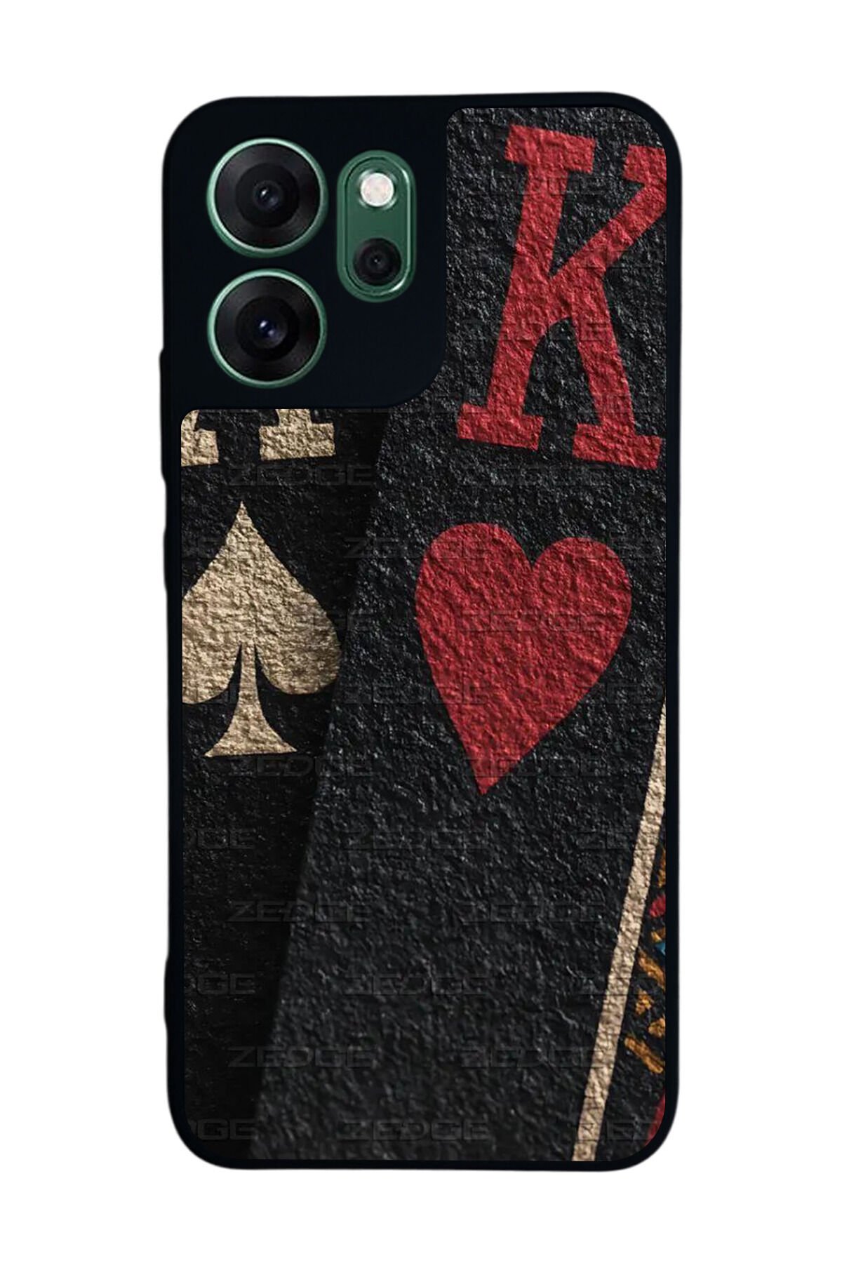 Oppo Reno 14F Uyumlu Kart Tasarımlı Glossy Premium Kılıf