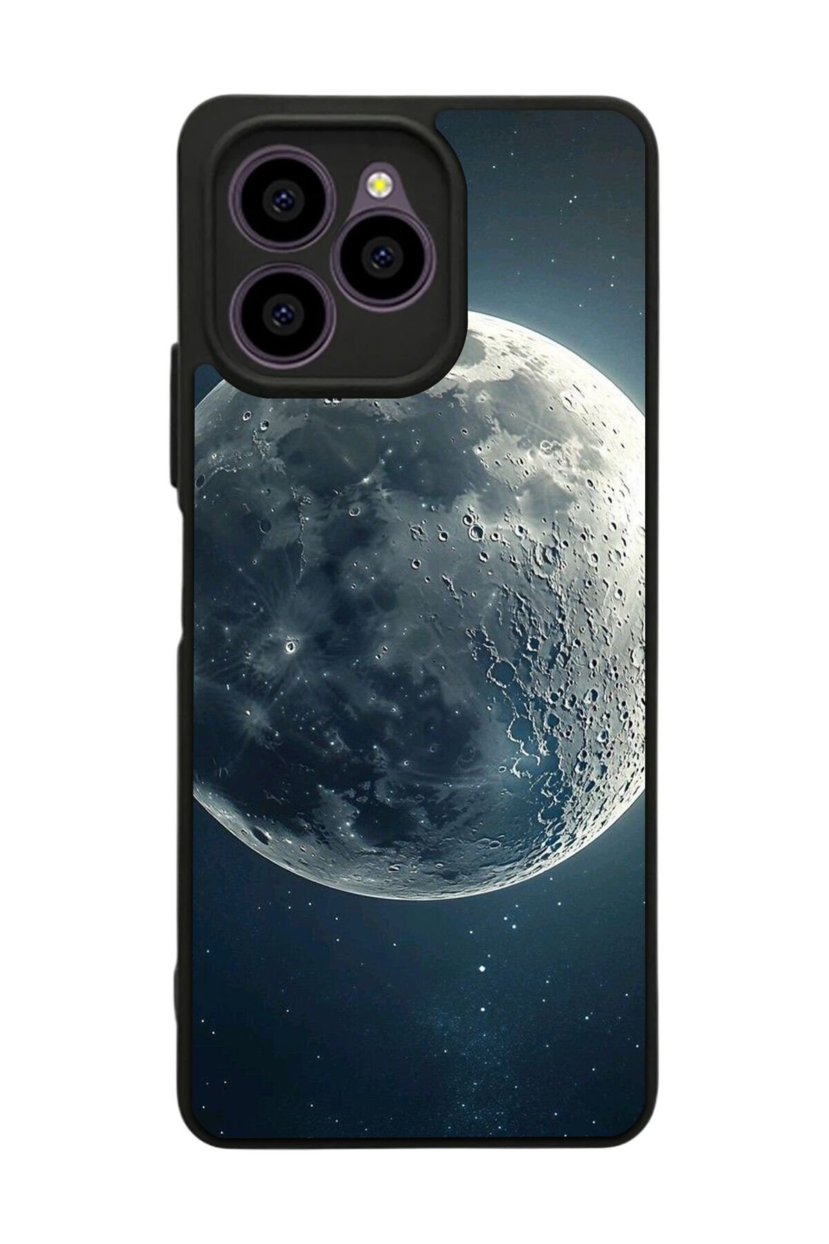 Omix X6 Uyumlu Ay Tasarımlı Glossy Premium Kılıf