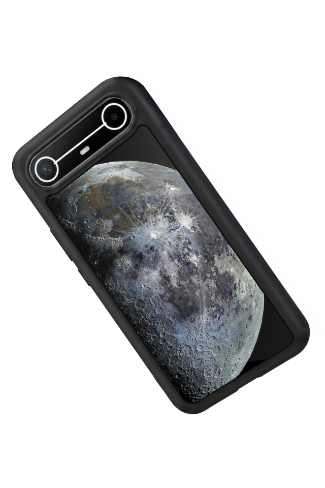 Tecno Spark Slim 5G Uyumlu Ay Tasarımlı Glossy Premium Kılıf