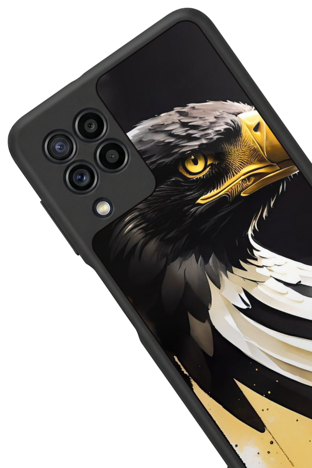 Samsung Galaxy M32 Uyumlu Besiktas Tasarımlı Glossy Premium Kılıf