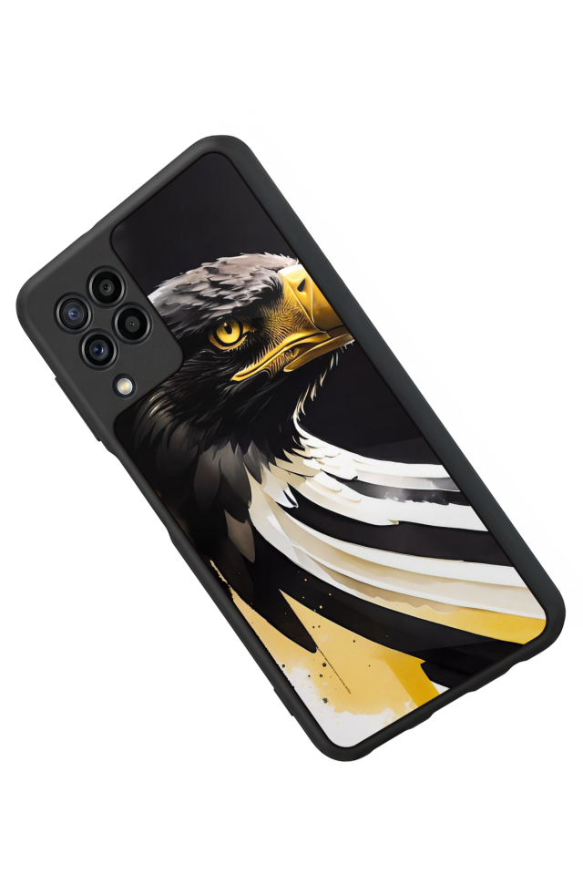 Samsung Galaxy M32 Uyumlu Besiktas Tasarımlı Glossy Premium Kılıf