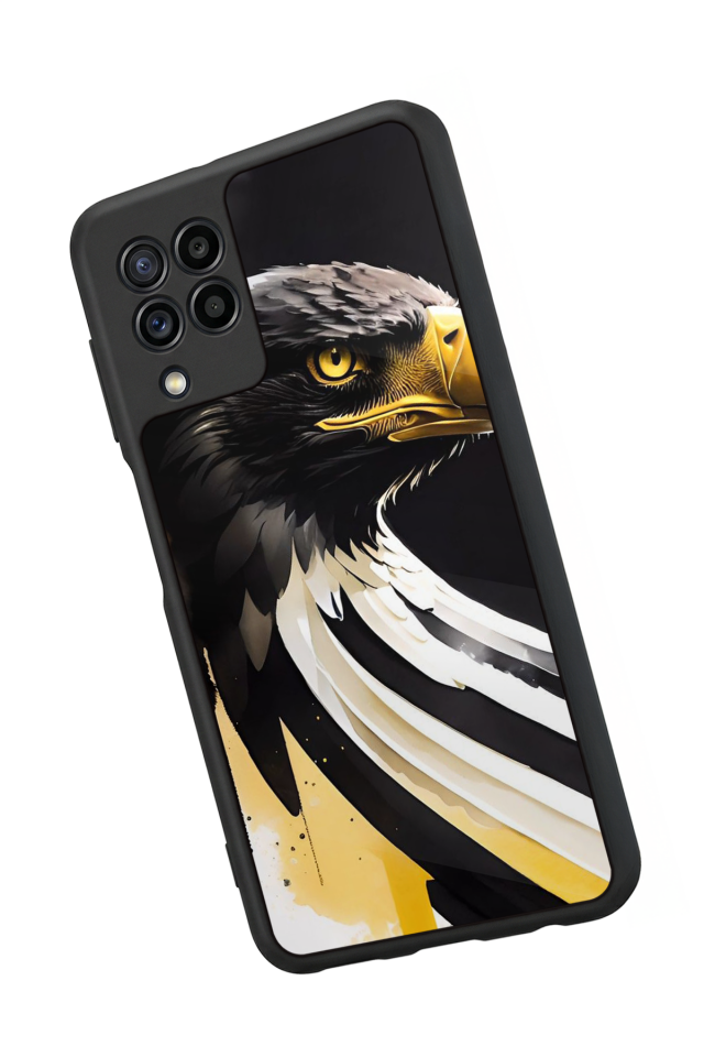 Samsung Galaxy M32 Uyumlu Besiktas Tasarımlı Glossy Premium Kılıf