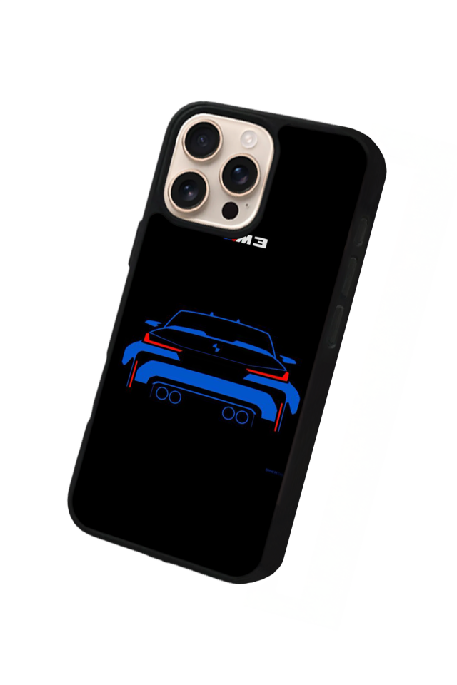 iPhone 14 Pro Uyumlu BMW Tasarımlı Glossy Premium Kılıf