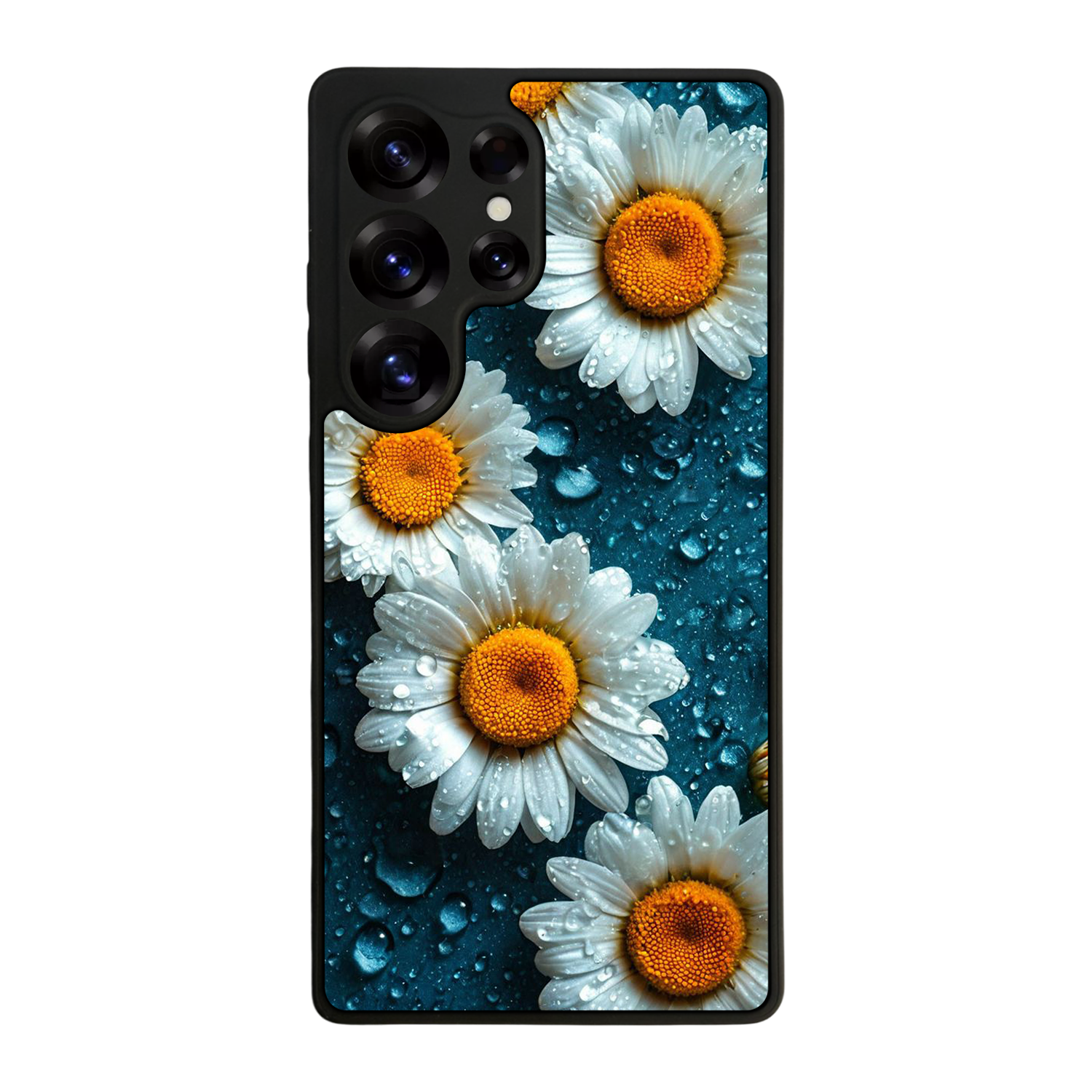 Samsung Galaxy S25 Ultra Uyumlu Cicek Tasarımlı Glossy Premium Kılıf