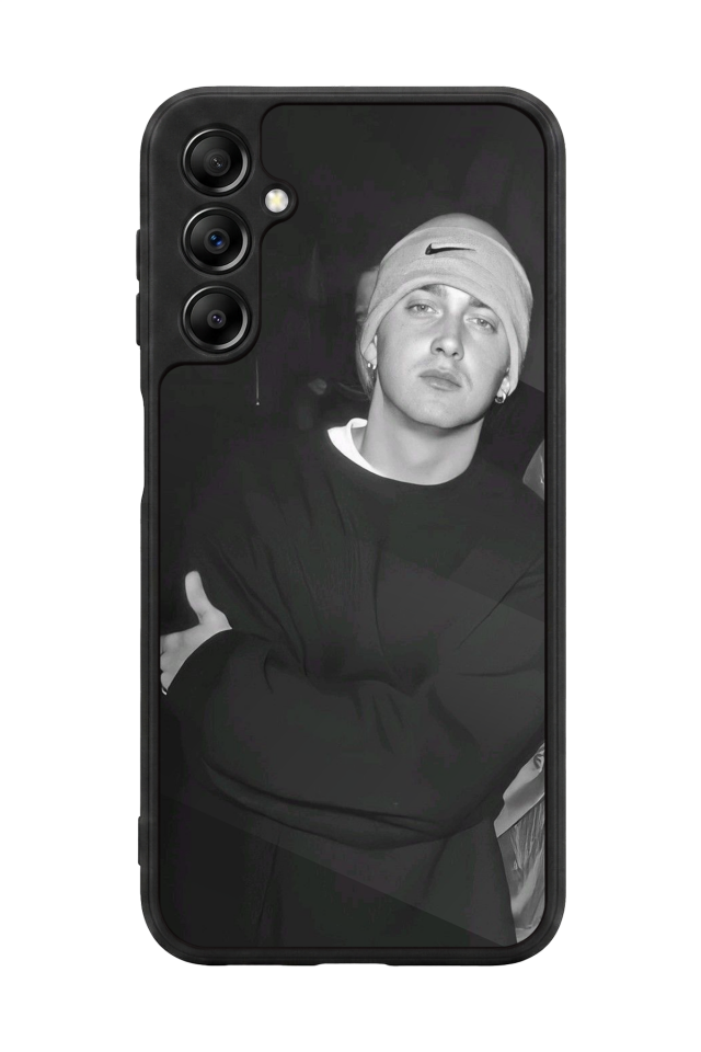 Samsung Galaxy A14 Uyumlu Eminem Tasarımlı Glossy Premium Kılıf