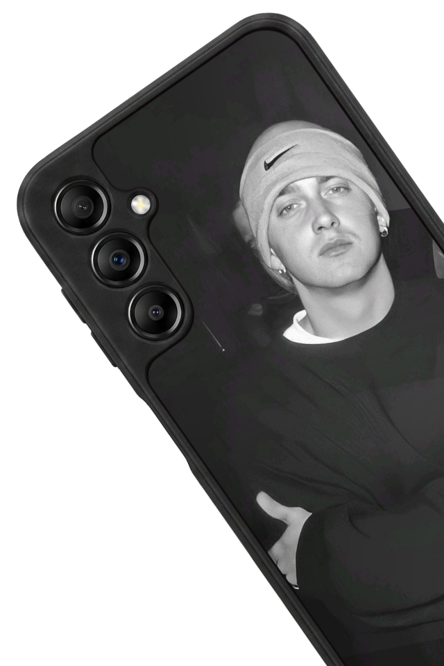 Samsung Galaxy A14 Uyumlu Eminem Tasarımlı Glossy Premium Kılıf