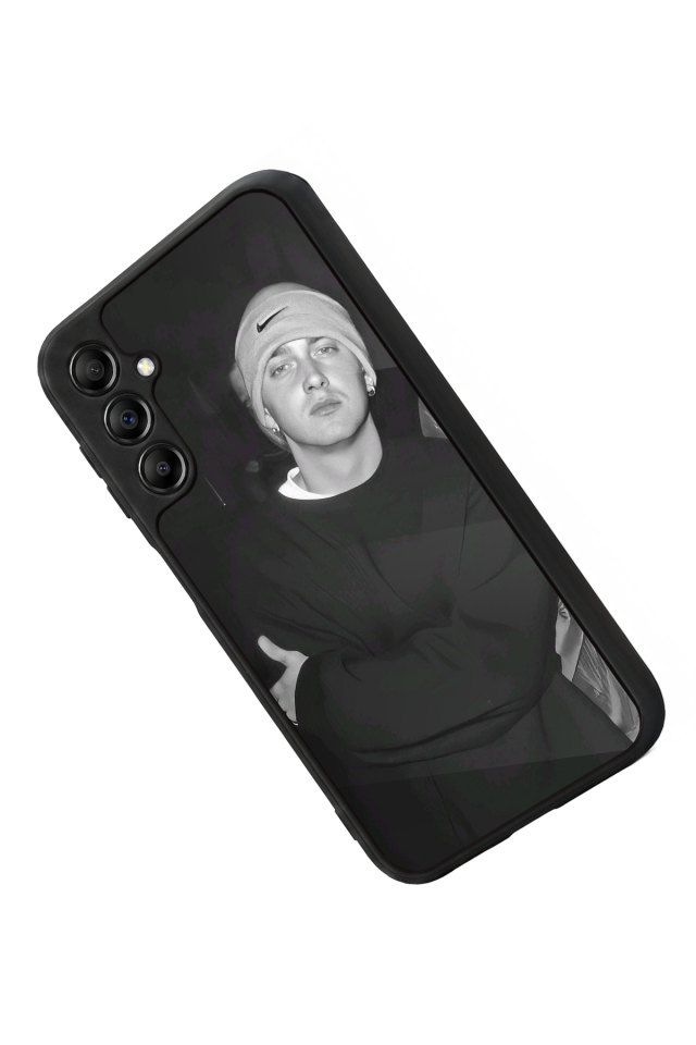 Samsung Galaxy A14 Uyumlu Eminem Tasarımlı Glossy Premium Kılıf