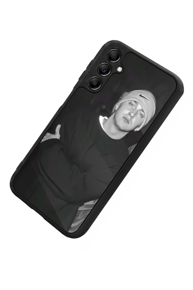 Samsung Galaxy A14 Uyumlu Eminem Tasarımlı Glossy Premium Kılıf