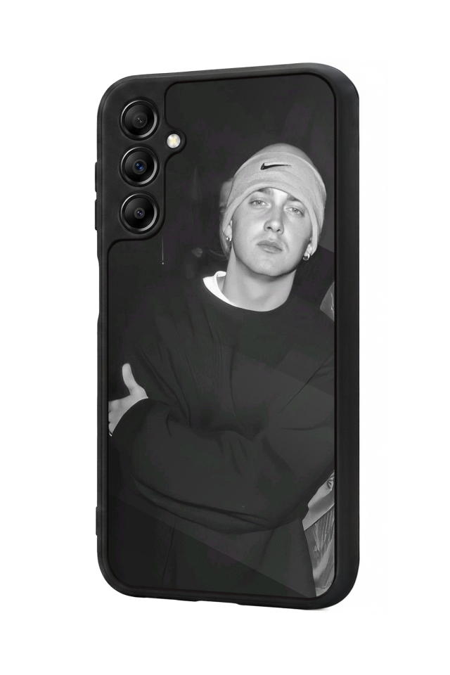 Samsung Galaxy A14 Uyumlu Eminem Tasarımlı Glossy Premium Kılıf