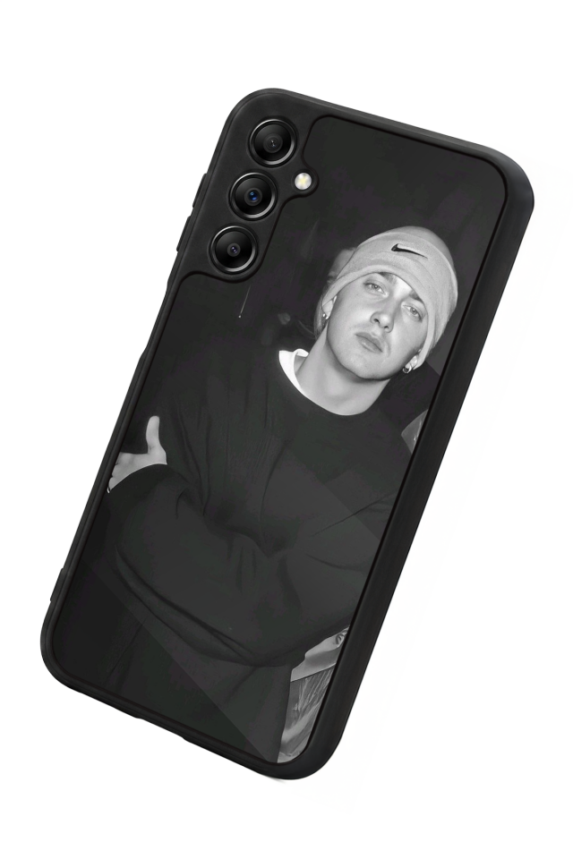 Samsung Galaxy A14 Uyumlu Eminem Tasarımlı Glossy Premium Kılıf