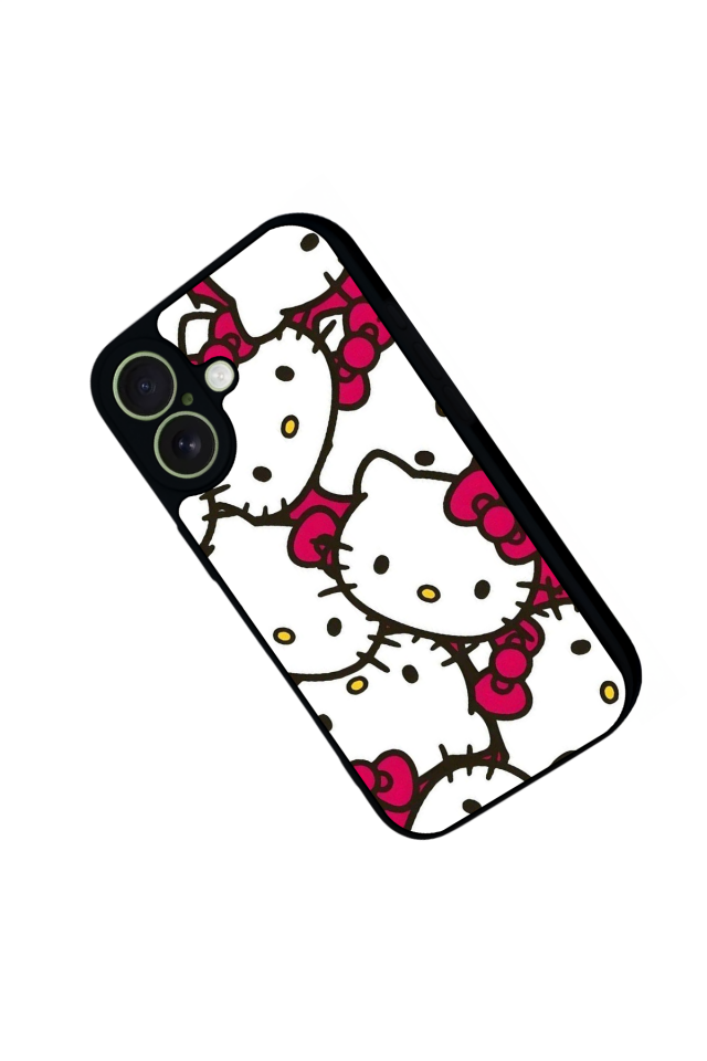 iPhone 17 Uyumlu HelloKitty Tasarımlı Glossy Premium Kılıf