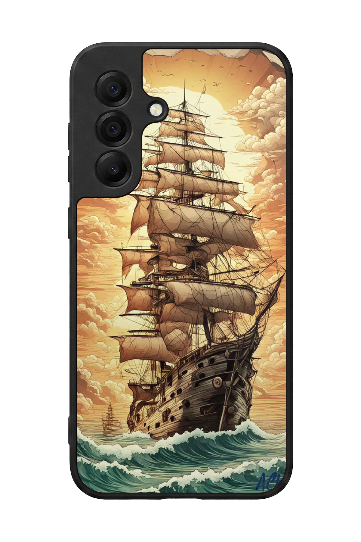 Samsung Galaxy A17 Uyumlu Korsan Tasarımlı Glossy Premium Kılıf