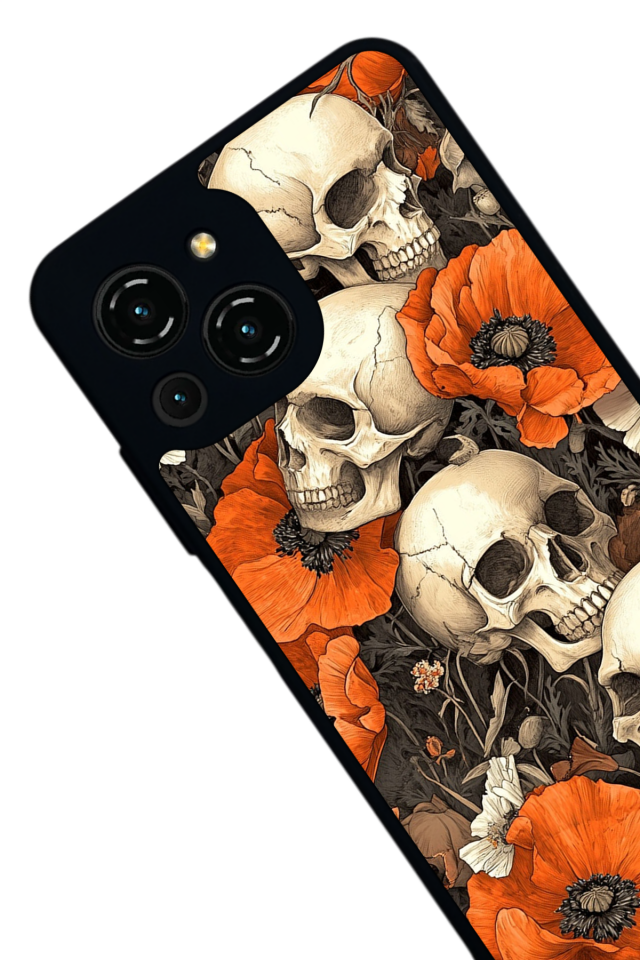 Reeder S23 Pro Max Uyumlu KuruKafa Tasarımlı Glossy Premium Kılıf