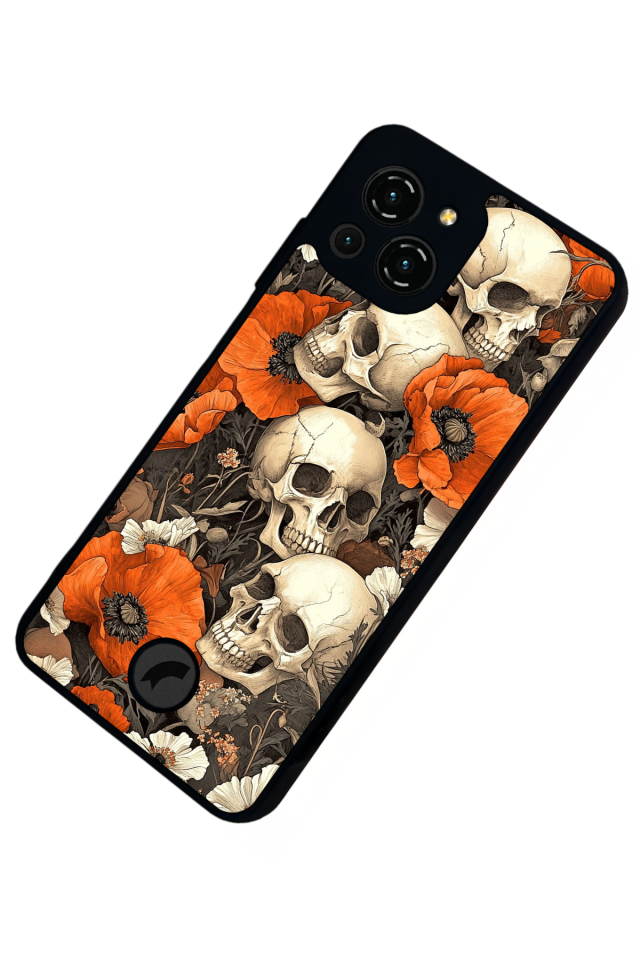 Reeder S23 Pro Max Uyumlu KuruKafa Tasarımlı Glossy Premium Kılıf