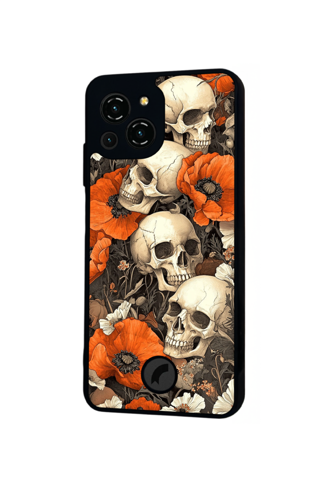 Reeder S23 Pro Max Uyumlu KuruKafa Tasarımlı Glossy Premium Kılıf