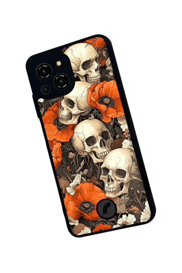 Reeder S23 Pro Max Uyumlu KuruKafa Tasarımlı Glossy Premium Kılıf