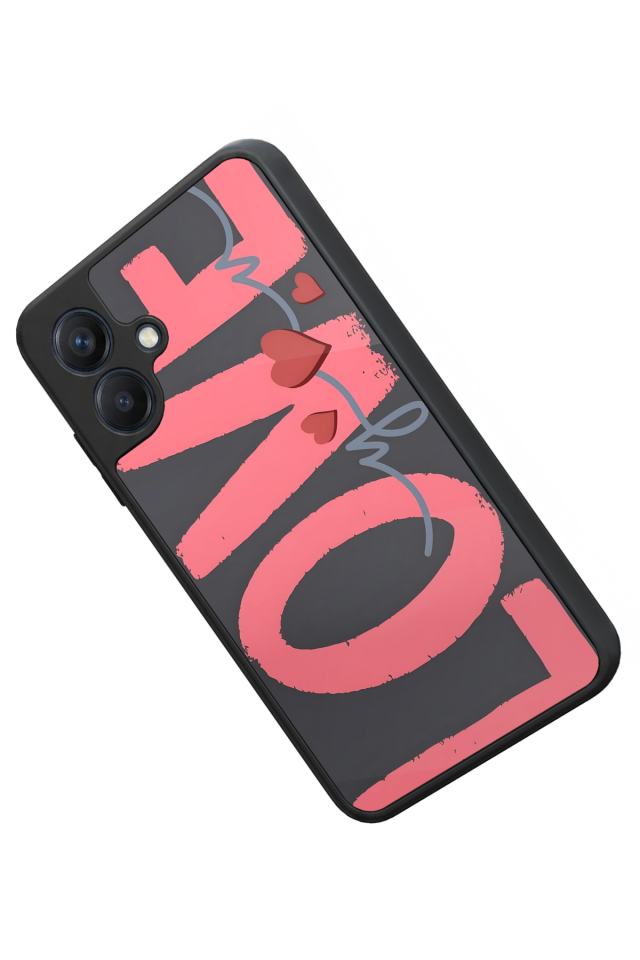 Samsung Galaxy A07 Uyumlu Love Tasarımlı Glossy Premium Kılıf