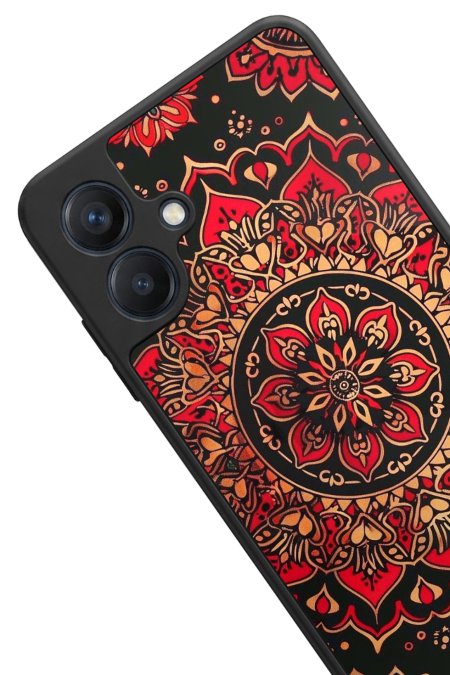 Samsung Galaxy A07 Uyumlu Mandala Tasarımlı Glossy Premium Kılıf