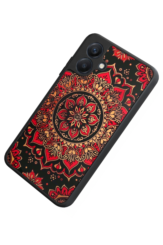 Samsung Galaxy A07 Uyumlu Mandala Tasarımlı Glossy Premium Kılıf