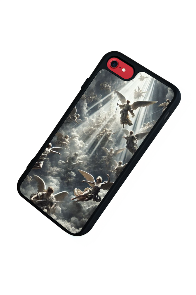 iPhone 7 Uyumlu Melek Tasarımlı Glossy Premium Kılıf