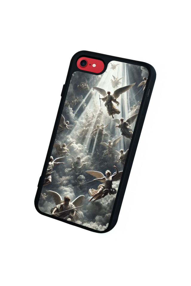 iPhone 7 Uyumlu Melek Tasarımlı Glossy Premium Kılıf